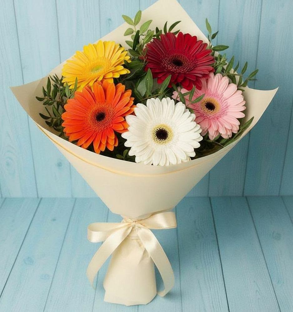 Букет цветов из: Герберы в Первомайском Удмуртская республика