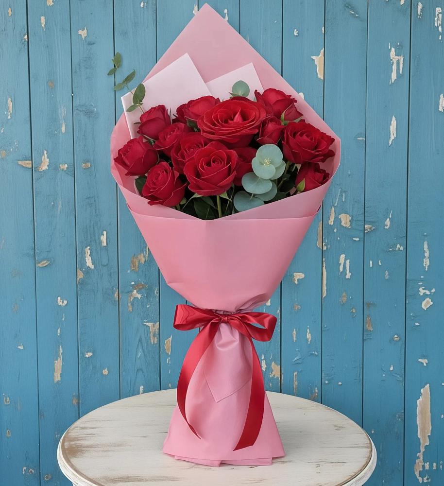 Букет цветов из: Розы в Первомайском Удмуртская республика