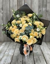 Букет цветов из:  Розы и Лизиантусы #REPLACE_PRED# Первомайском Удмуртская республика