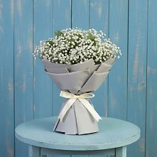 Букет цветов из:  Гипсофила в Первомайском Удмуртская республика