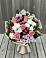 Букет цветов из: Альстромерии, Гвоздики, Розы и Хризантемы в Первомайском Удмуртская республика