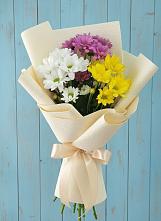 Букет цветов из:  Хризантемы в Первомайском Удмуртская республика