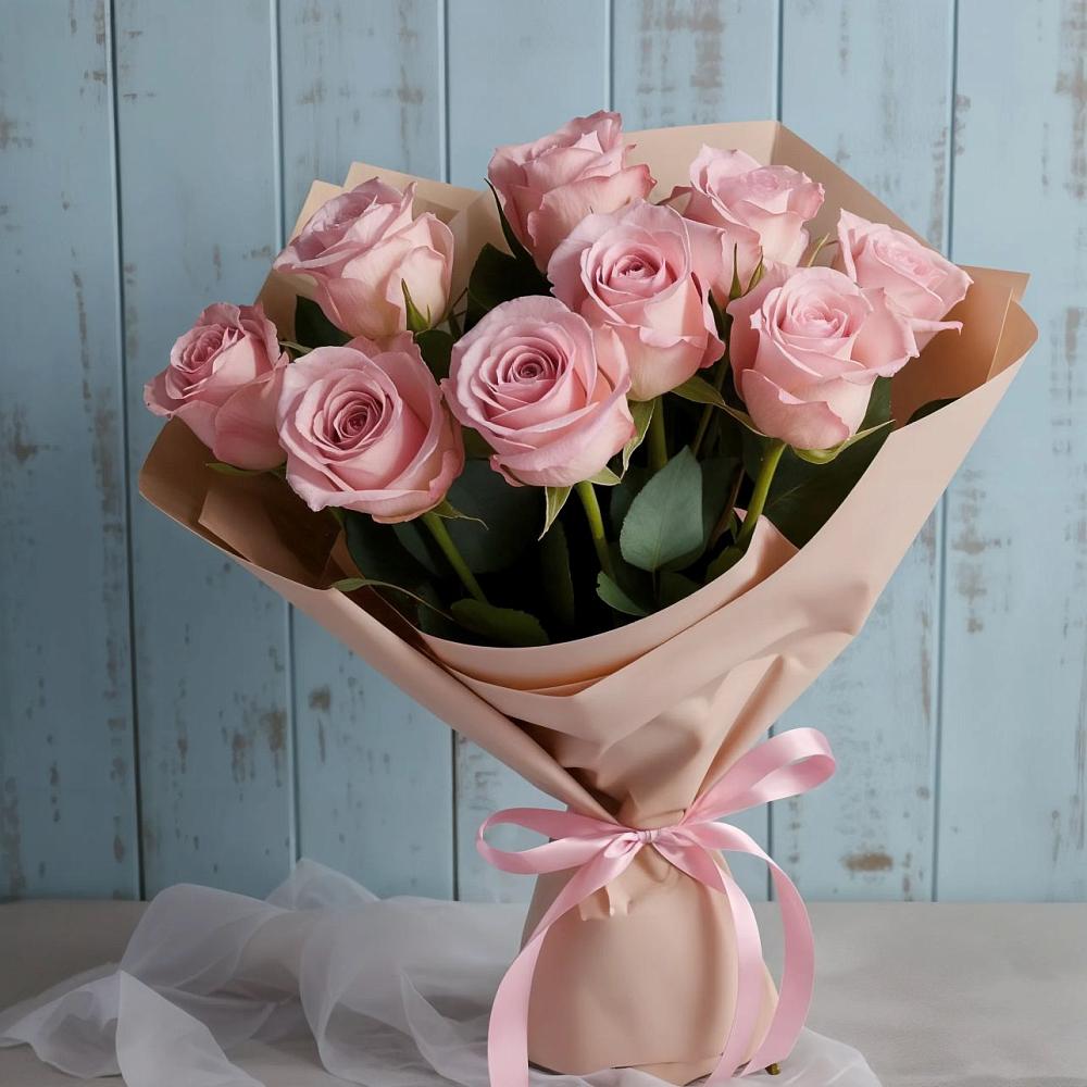 Букет цветов из: Розы в Первомайском Удмуртская республика