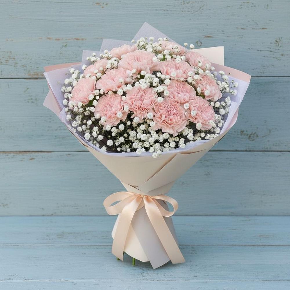 Букет цветов из: Гвоздики в Первомайском Удмуртская республика