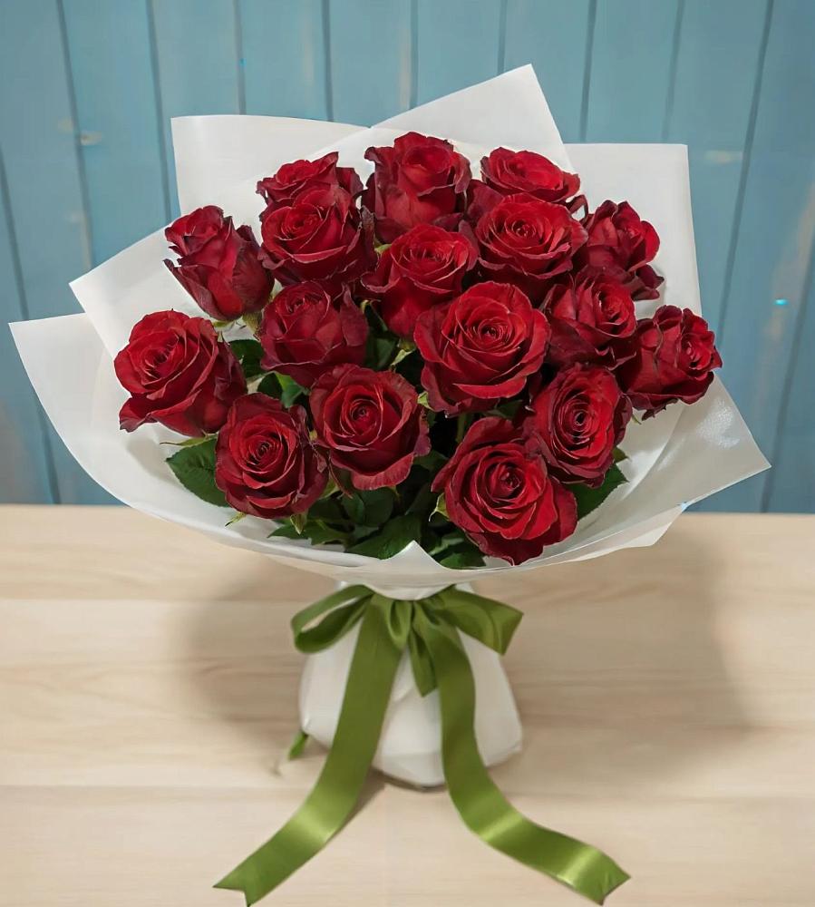Букет Красные розы в Первомайском Удмуртская республика