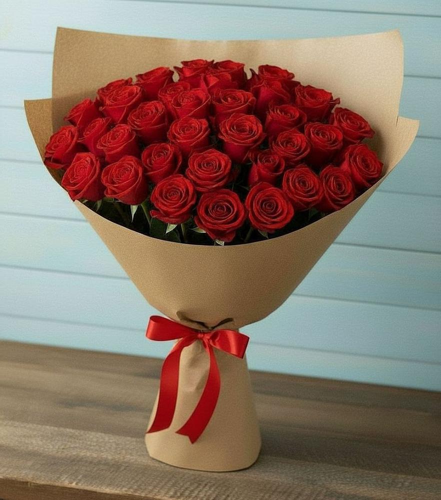 Букет Красные розы Милано в Первомайском Удмуртская республика
