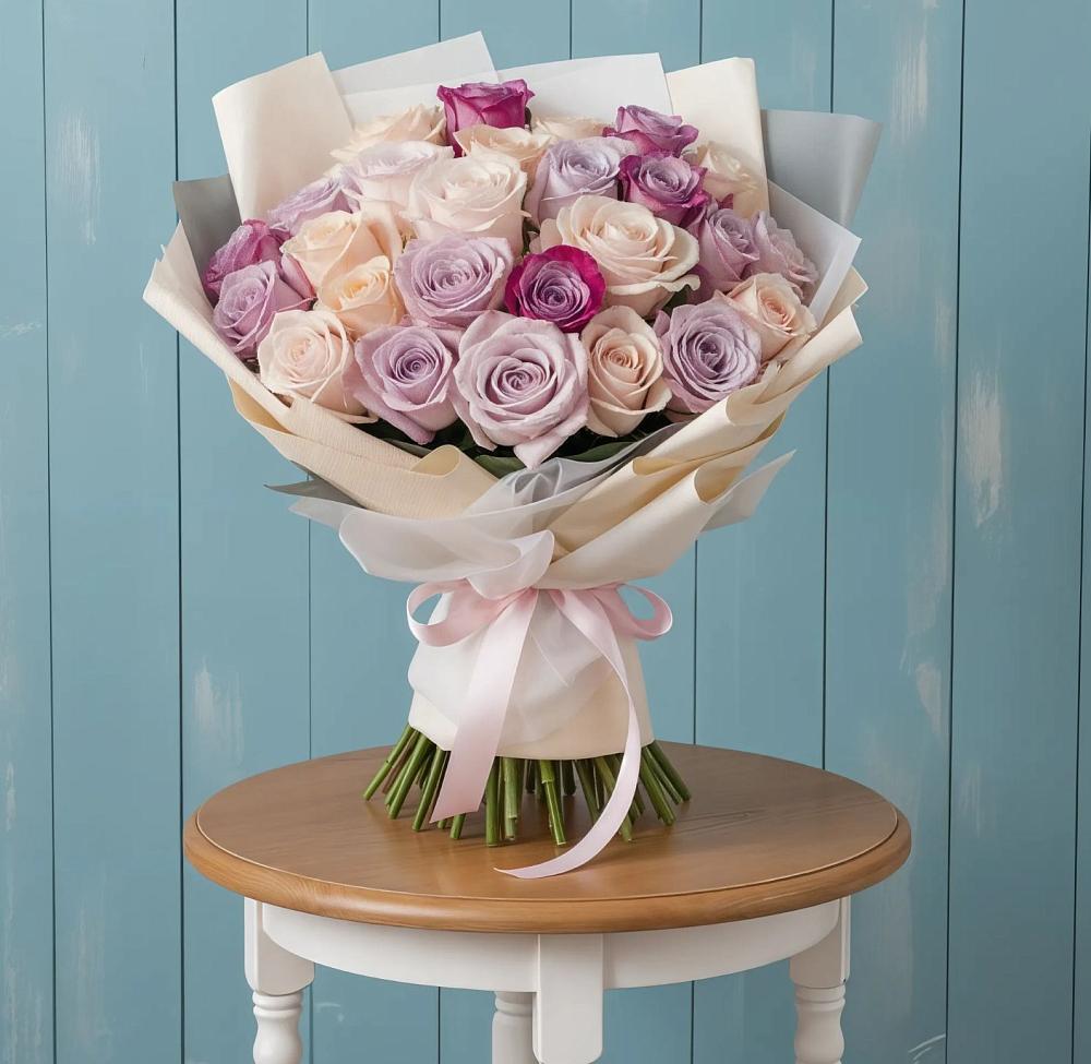 Букет цветов из: Розы в Первомайском Удмуртская республика