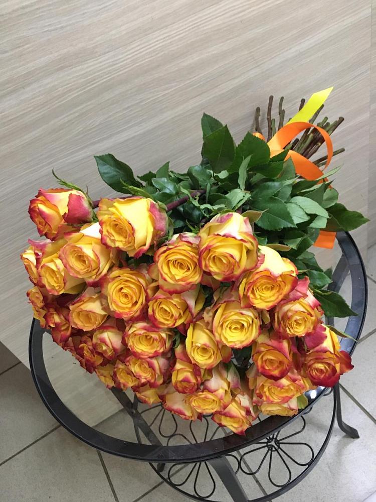 Букет Желтые розы в Первомайском Удмуртская республика