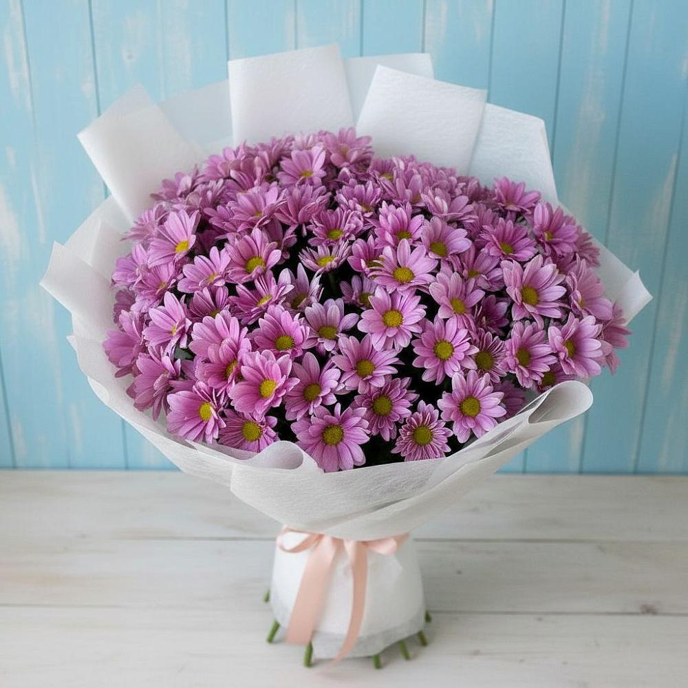 Букет цветов из: Хризантемы в Первомайском Удмуртская республика
