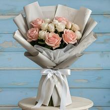 Букет цветов из:  Розы в Первомайском Удмуртская республика