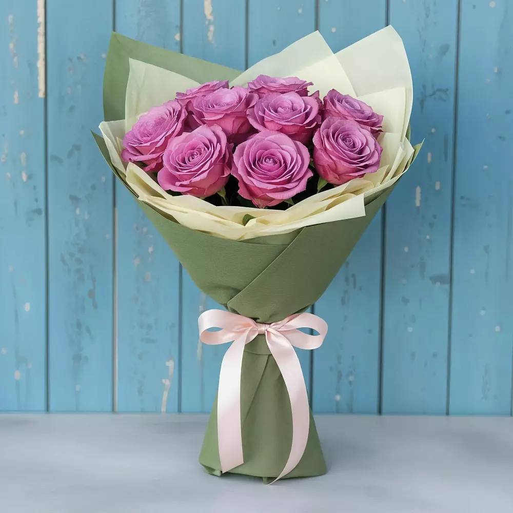 Букет Розы Фёрст Леди в Первомайском Удмуртская республика