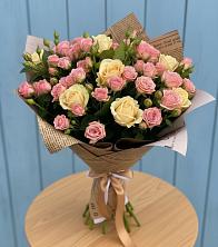 Букет цветов из:  Розы в Первомайском Удмуртская республика