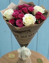 Букет цветов из:  Розы в Первомайском Удмуртская республика