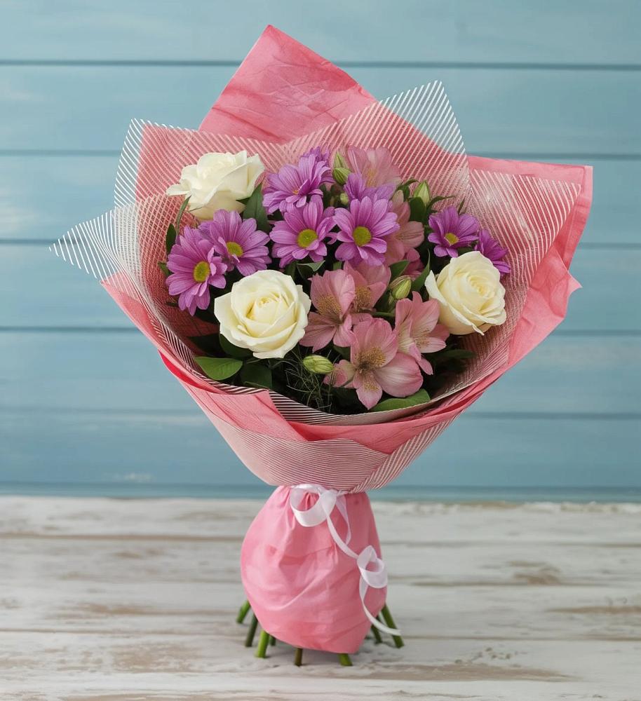 Букет цветов из: Герберы в Первомайском Удмуртская республика