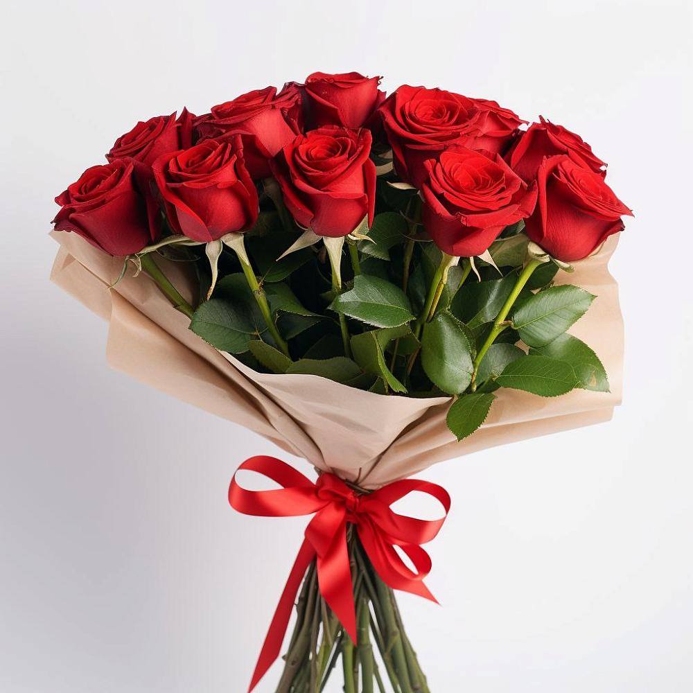 Букет 11 Красных роз Эдлесс Лав в Первомайском Удмуртская республика